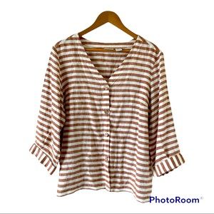 Rachel Zoe Linen Blouse